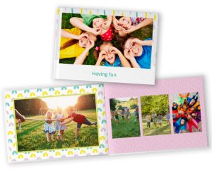 Fun kolekcija dizajna fotoknjige