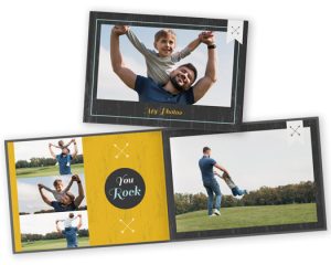 Retro kolekcija dizajna fotoknjige