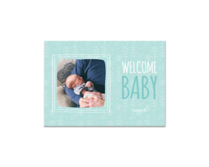 Welcome Baby-Panoramska čestitka