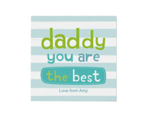 Daddy Stripey-Kvadratna čestitka