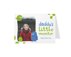 Little Monster-Panoramska savijena čestitka