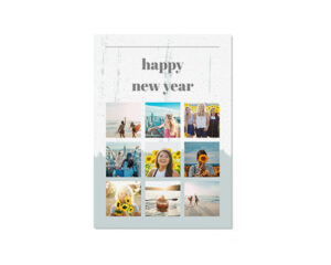 Happy New Year-Portretna čestitka