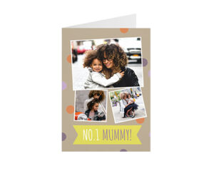 Dotty-Portretna savijena čestitka