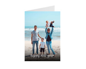Happy New Year-Portretna čestitka