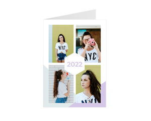 Happy New Year-Portretna čestitka