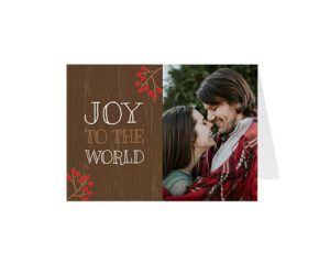 Joy To The World-Panoramska savijena čestitka